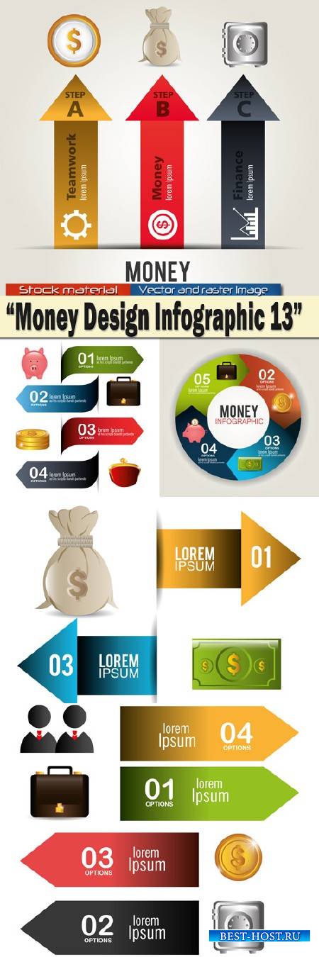 Money Design Infographics 13