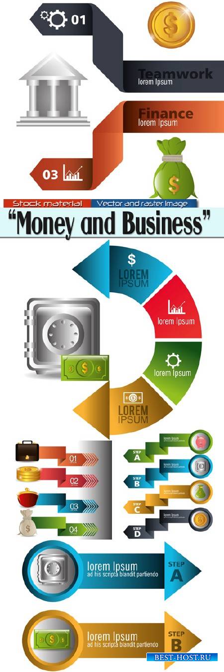 Infographics - Money and Business