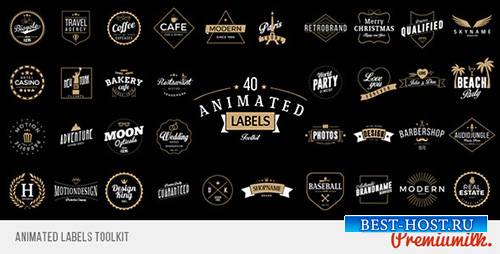 Animated Labels Toolkit - Project for After Effects (Videohive)