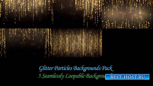 Glitter Particles Backgrounds Pack - Motion Graphics (Videohive)