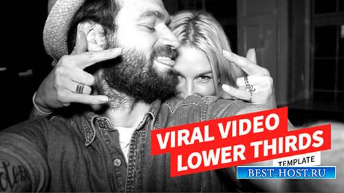 Viral Video Lower Thirds Template - Project for After Effects (Videohive)