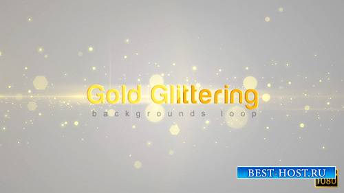 Gold Glittering - Motion Graphics (Videohive)