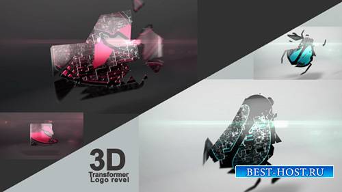 3D Transformer Logo - Project for After Effects (Videohive)