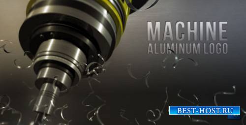 Machine aluminum logo - Project for After Effects (Videohive)