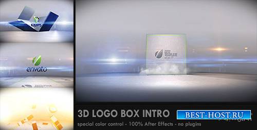 3D Logo Box Intro - Project for After Effects (Videohive)