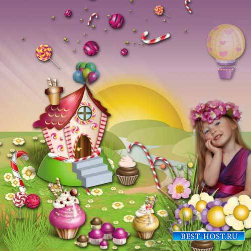 Детский скрап-набор - CandyLand
