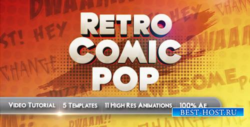 Retro Comic Pop - Project for After Effects (Videohive)