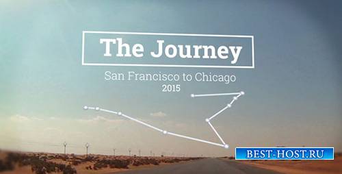 The Journey Map Slideshow - Project for After Effects (Videohive)
