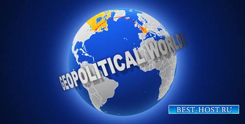 Geopolitical World Map - Project for After Effects (Videohive)