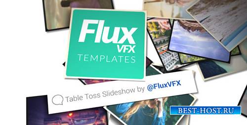 Table Toss Slideshow - Project for After Effects (Videohive)