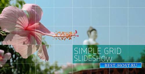 Simple Grid Slideshow - Project for After Effects (Videohive)