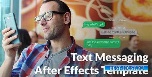 Text Messaging with Photo and Video Options - Project for After Effects (Vi ...