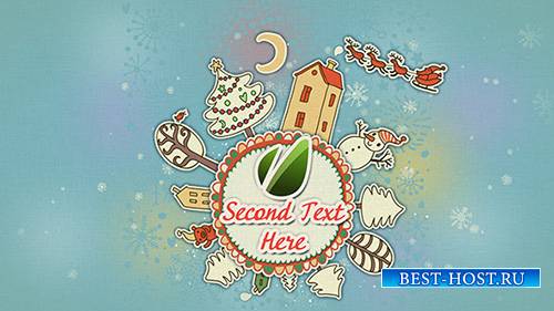 New Year Round Animation - Project for After Effects (Videohive)