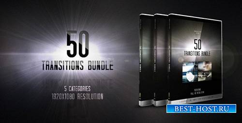 50 Transitions Bundle - Motion Graphics (Videohive)