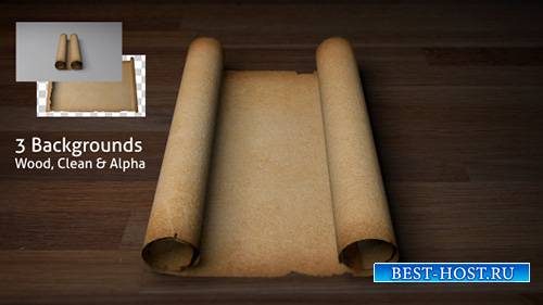 Old Scroll / Parchment (Blank) - Motion Graphics (Videohive)