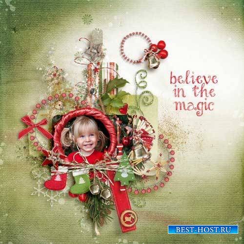 Рождественский скрап-комплект - Радостные моменты