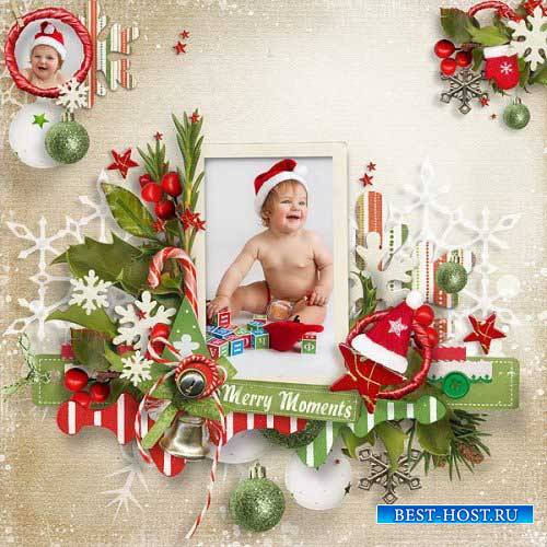 Рождественский скрап-комплект - Радостные моменты