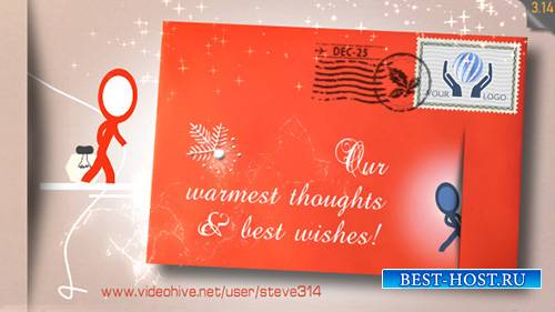 Inkman Christmas Holiday card - Project for After Effects (Videohive)