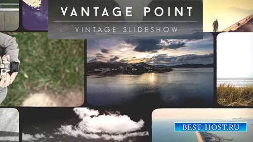 Vantage Point Vintage Video Slideshow - After Effects Template (RocketStock)