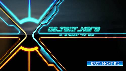 Tron Ignition - After Effects Template (BlueFX)