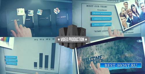 Touch Screen Presentation - Project for After Effects (Videohive)