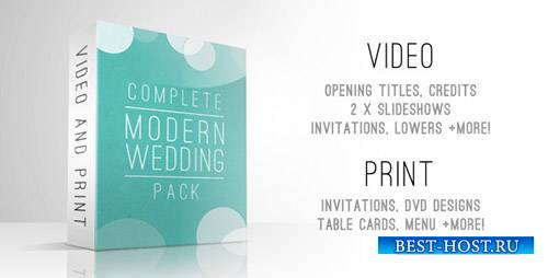 Complete Modern Wedding Pack - Project for After Effects (Videohive)
