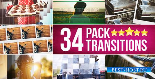 34 Transitions Pack - Project for After Effects (Videohive)