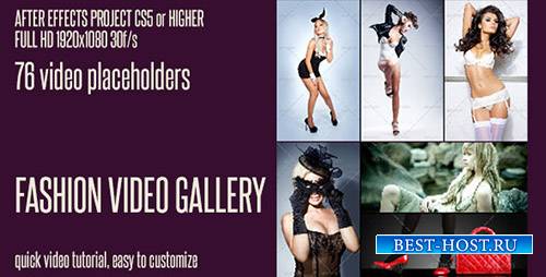 Fashion Video Gallery - Project for After Effects (Videohive)