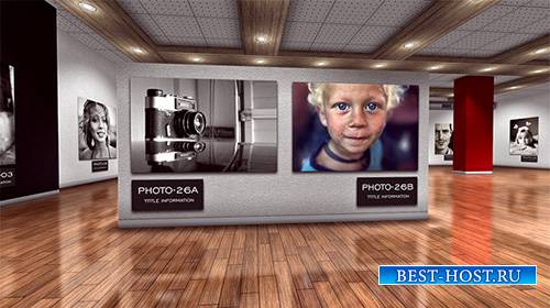 Photo Art Gallery 3D - Project for After Effects (Videohive)