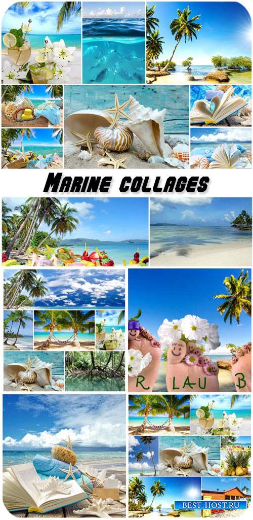 Marine collages