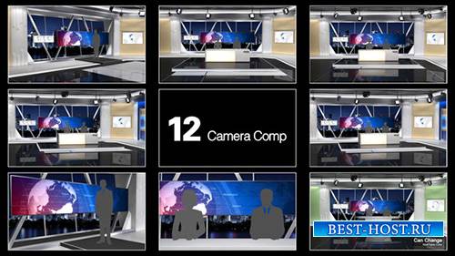 NewsStudio 100 - Project for After Effects (Videohive)