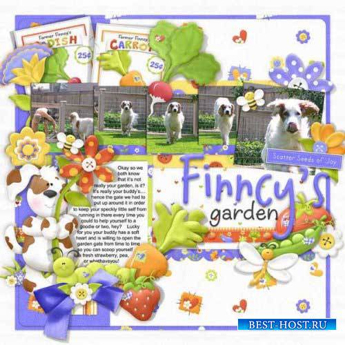 Детский скрап-набор - Finncys Garden