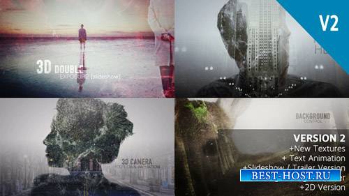 2D и 3D двойной пакет экспозиции - Project for After Effects (Videohive)