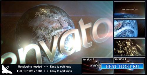 Мир Логотип - Project for After Effects (Videohive)
