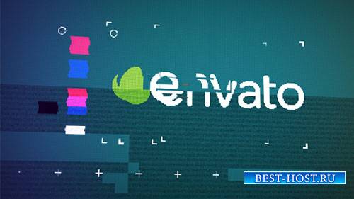 Логотип Глюк Раскрыть - Project for After Effects (Videohive)
