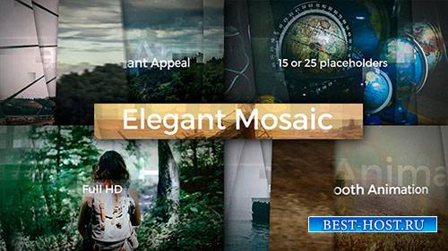 Элегантные Мозаики Открывалка - Project for After Effects (Videohive)