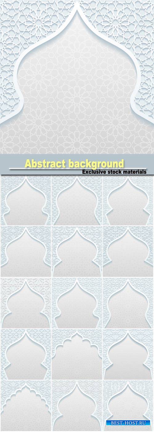 Abstract background with traditional ornament #2