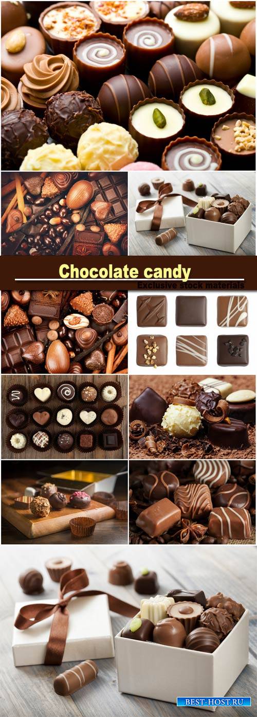 Chocolate and chocolate candy