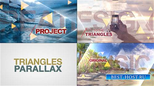 Мир треугольников параллакса - Project for After Effects (Videohive)