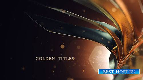 Золотые Титулы 17915387 - Project for After Effects (Videohive)
