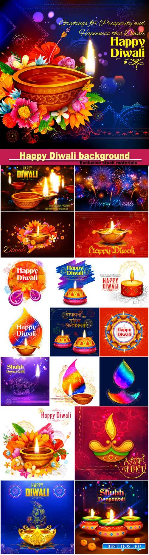 Happy Diwali background,  festival of India