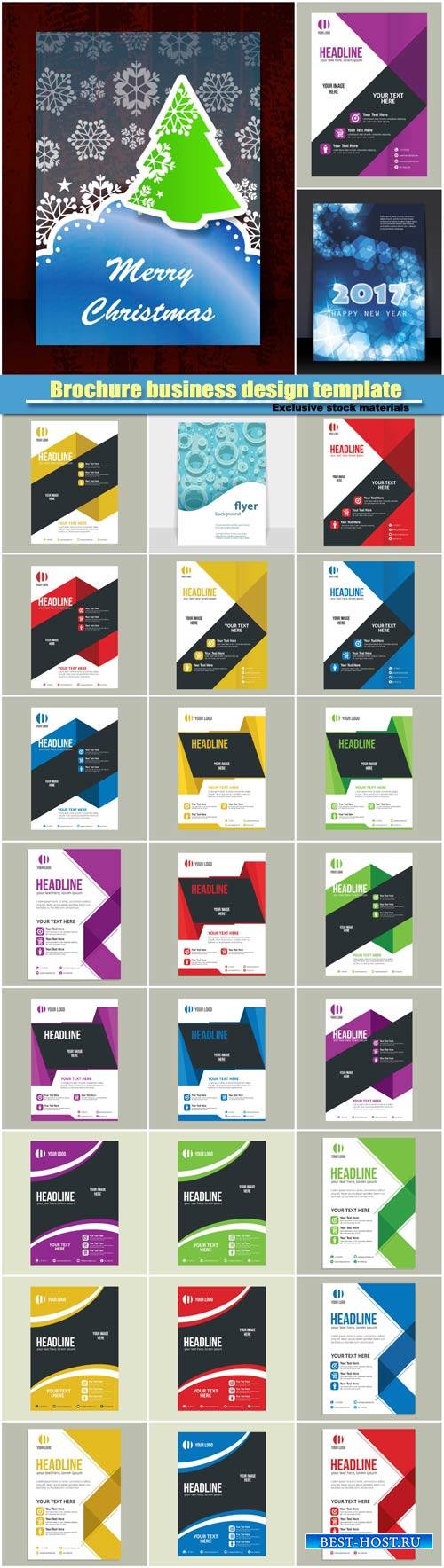 Brochure business design template
