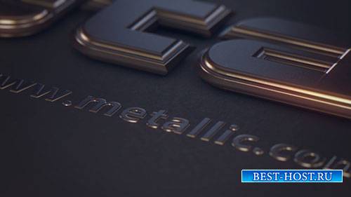 Металлический Текст - Project for After Effects & Cinema 4D (Videohive)