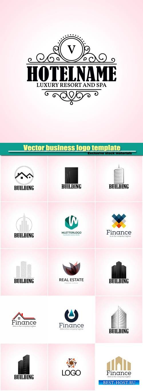 Vector business logo template