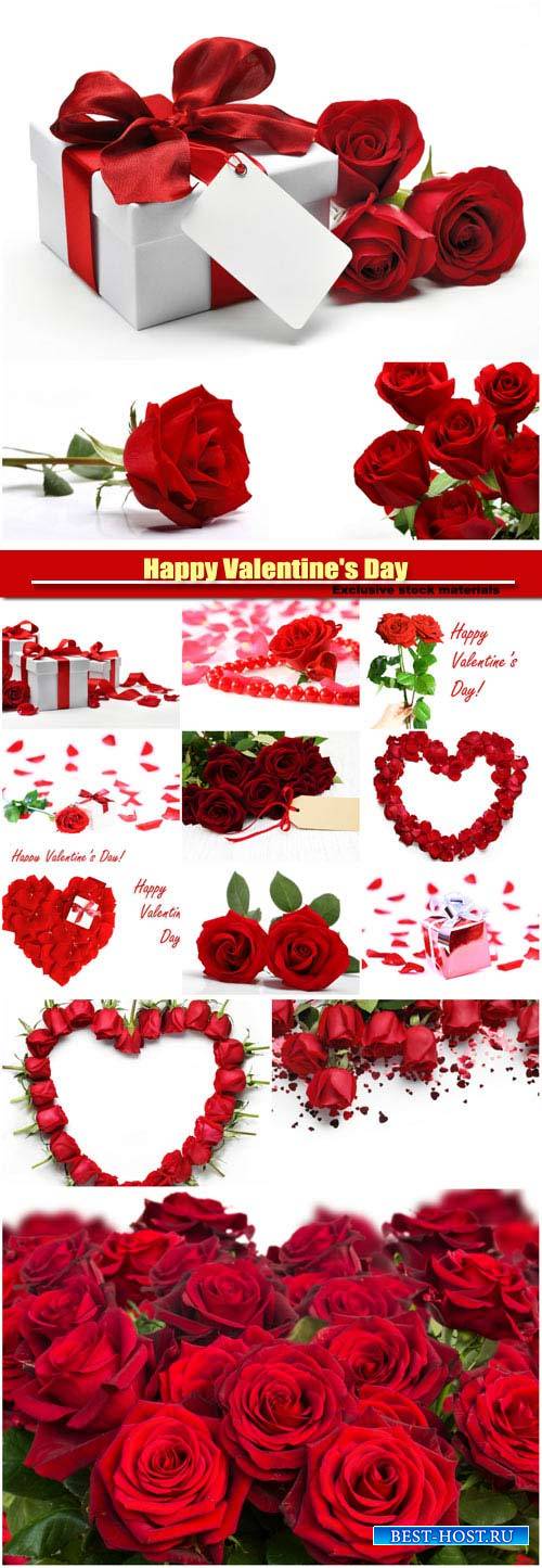 Beautiful backgrounds with roses, valentines day