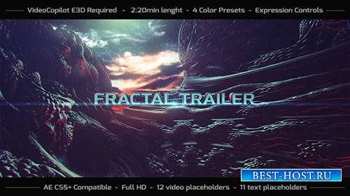 Фрактал Трейлер - Project for After Effects (Videohive)