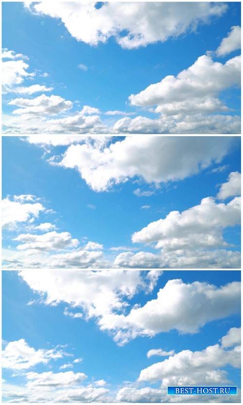 Running clouds on the sky HD