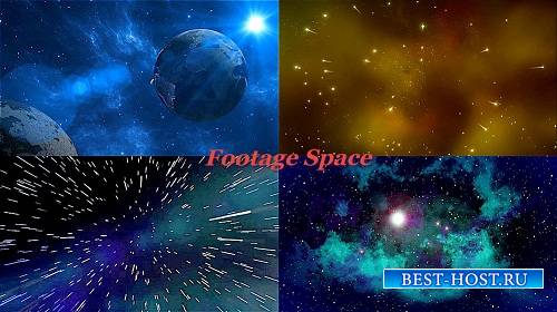 Видеоматериал Космос HD - Сборка 2017 (4шт.)