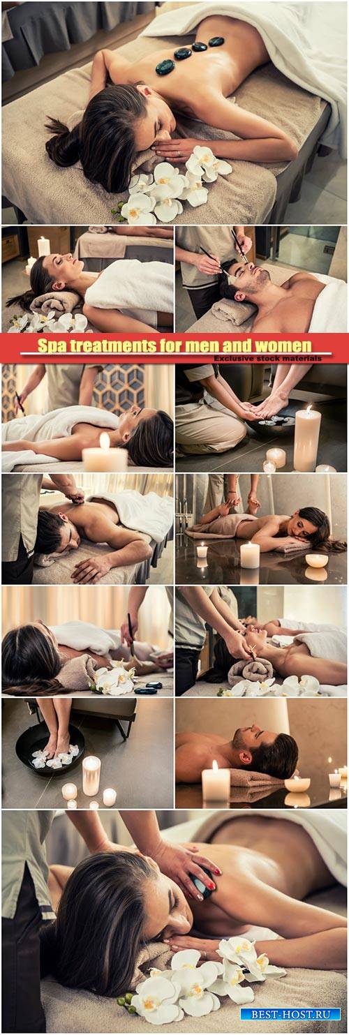 Spa treatments for men and women