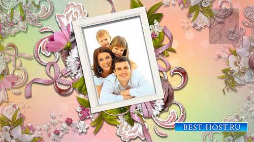 Стили для семейного фото из цветочных рамочек для ProShow Producer (3)